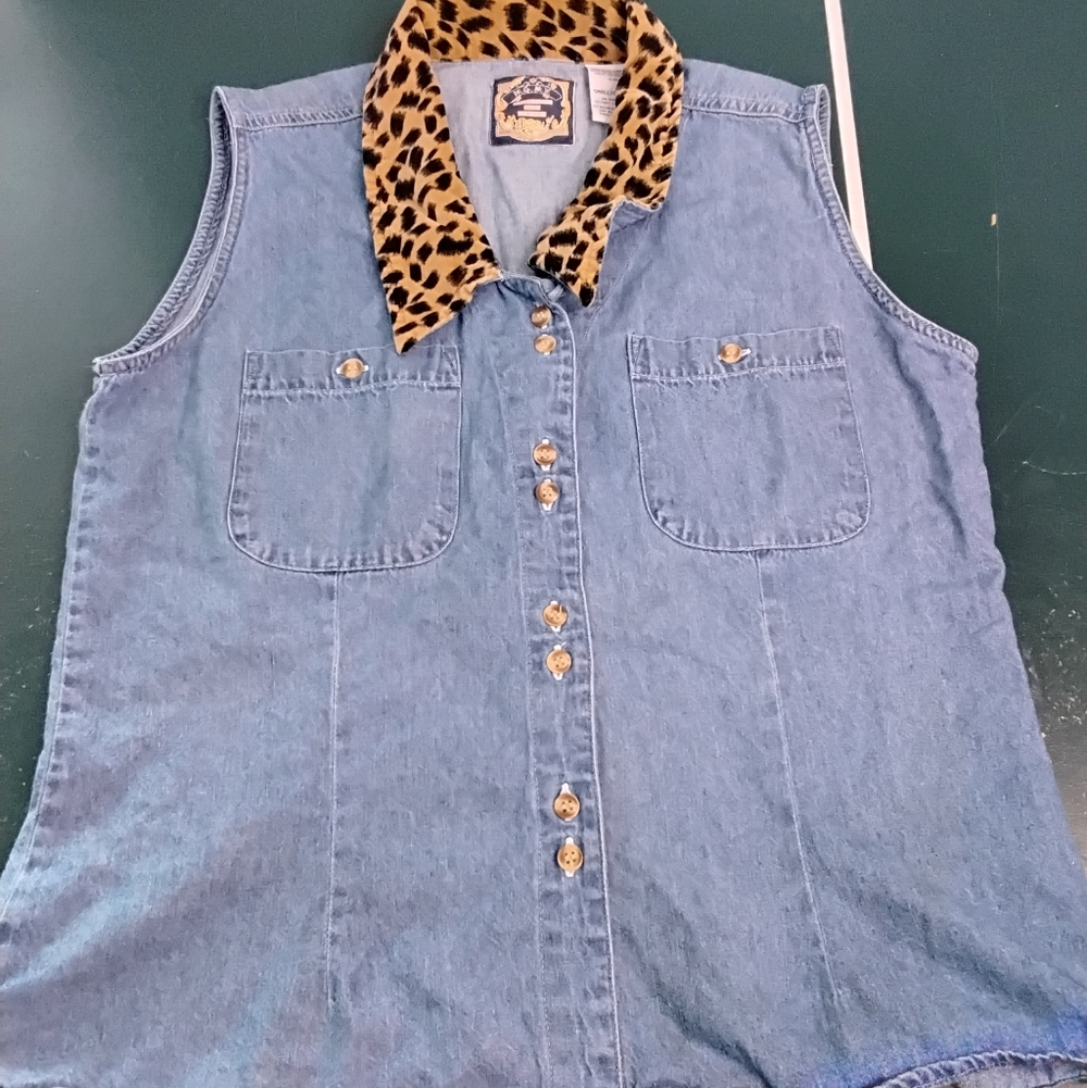 H.G.N.Y International Blues New York Lightweight Jean Vest